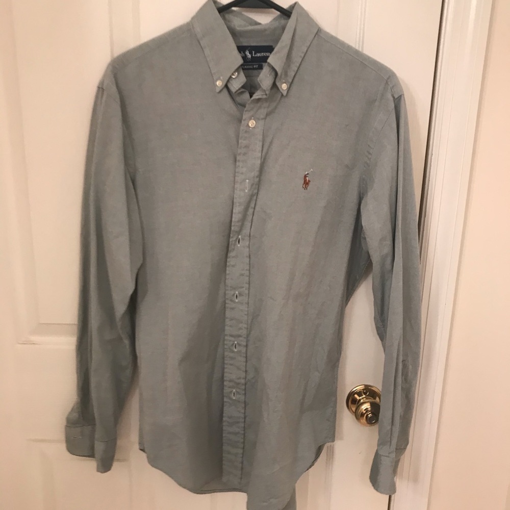 Men’s button down polo